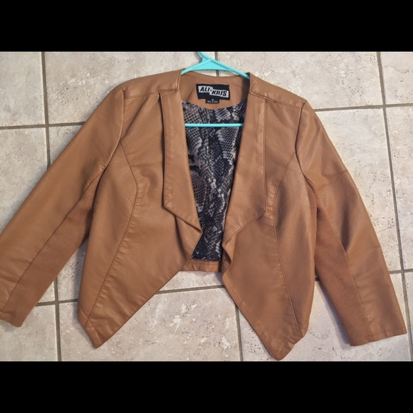 Light Brown Fall Jacket! - Picture 2 of 7